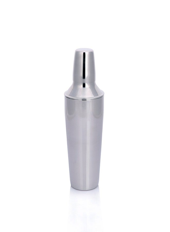 Urban Snackers Stainless Steel Cocktail/mocktail Shaker, Silver - Image 4